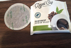 (50 UNITS) 1-CUP HOTEL IN ROOM REGULAR COFFEE 0.75 oz PER PACK ROYAL PREMIUM