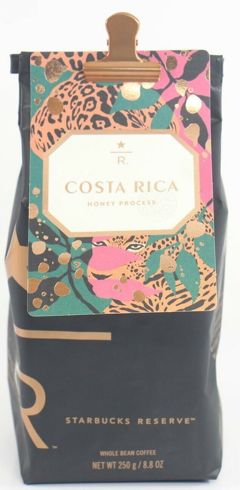 LOT X 6 Starbucks Reserve CostaRica Honey Process 8.8oz Whole Bean BB 9/30/20 A6