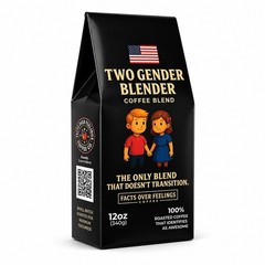 Facts Over Feelings Gourmet Coffee 12oz | Premium Pure Bold Roast
