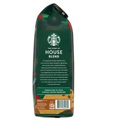 Starbucks House Blend Whole Bean Coffee (40 Ounces) x (2 Packs)