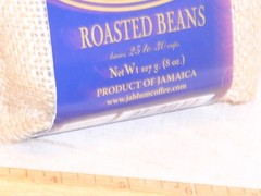 SEALED 8 OZ BLUE MOUNTAIN PREMIUM BLEND JABLUM JAMAICA ROASTED COFFEE BEANS USA