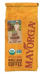 Mayorga Decaf Café Organic Dark Roast Whole Bean Coffee 2Lb,