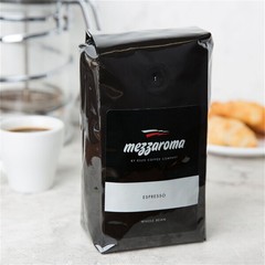 Ellis Mezzaroma 12 oz. Dark Regular Whole Bean Espresso