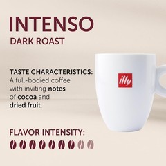 Intenso Whole Bean Coffee Dark Roast Intense Robust And Full Flavored With