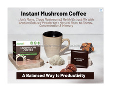 Mushroom Organic Coffee Blend Espresso For Focus,Immunity,Energize /USA Seller.