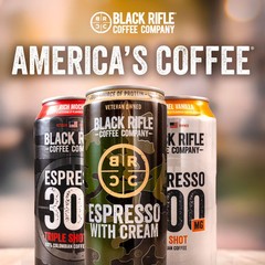 Black Rifle Coffee Company Espresso Vanilla 300, 15 Fluid Ounce, 12 Pack