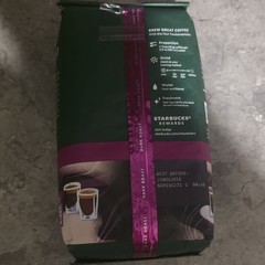 Starbucks Espresso Roast Whole Bean Dark Roast 100% Arabica 340g Molasses