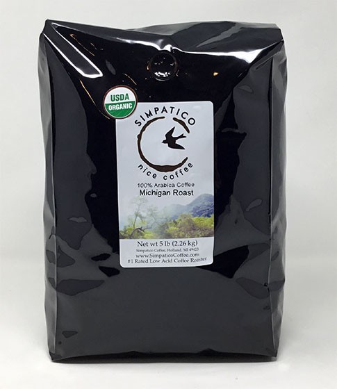 Simpatico Organic Michigan Roast – Whole Bean
