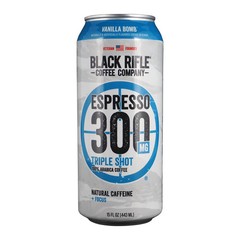 Black Rifle Coffee Company Espresso Vanilla 300, 15 Fluid Ounce, 12 Pack