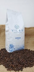 1 Kg, 2.2 Lb Vilar Decaf Espresso Coffee Beans Medium, Decaffeinated, Whole Bean