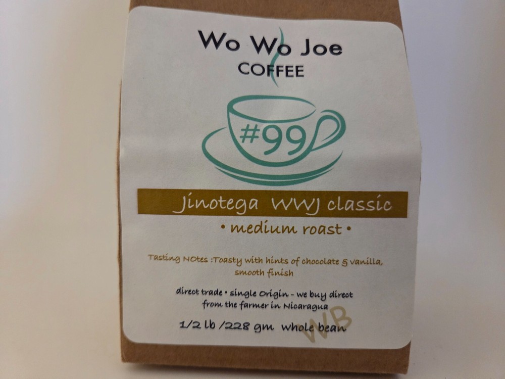 Wo Wo Joe – Jinotega – Medium Roast – Whole Bean