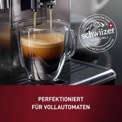 Schwiizer Schüümli Crema Intenso, strong and intense Arabica/Robusta blend, perf