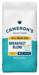 Cameron’S Coffee Roasted Whole Bean Coffee, Breakfast Blend, 32 Ounce
