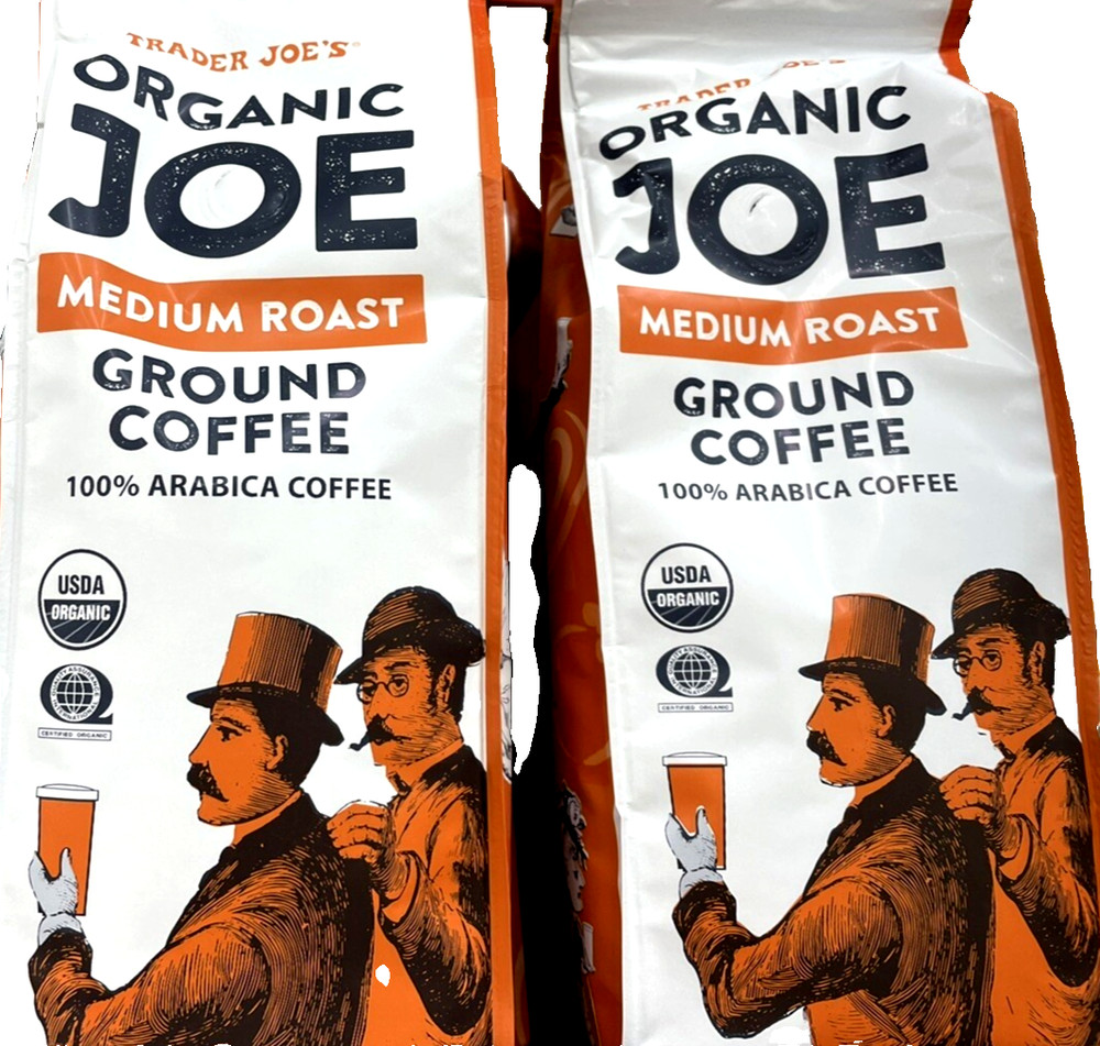 3 X Trader Joe’s Medium Roast Ground Coffee 14 oz ea NEW FRESH