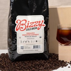 Organic Cold Brew Coffee | Smooth & Sweet Blend | Whole Bean Coffee | Medium …