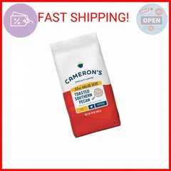 Cameron’s Coffee Roasted Whole Bean Coffee, Flavored, Toasted Southern Pecan, 32