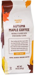 Trader Joe’s 14 oz AUTUMN MAPLE COFFEE 100% Arabica Ground Coffee * BB 12/2026 *
