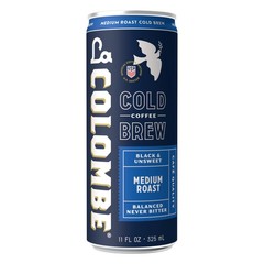 La Colombe Coffee, Cold Brew Black, Unsweetened, 11 fl 11 Fl Oz (Pack of 12)