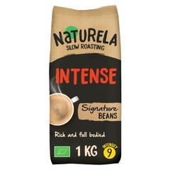 NATURELA Organic Coffee Beans | Intenso Blend 100% Arabica & Robusta | Prem