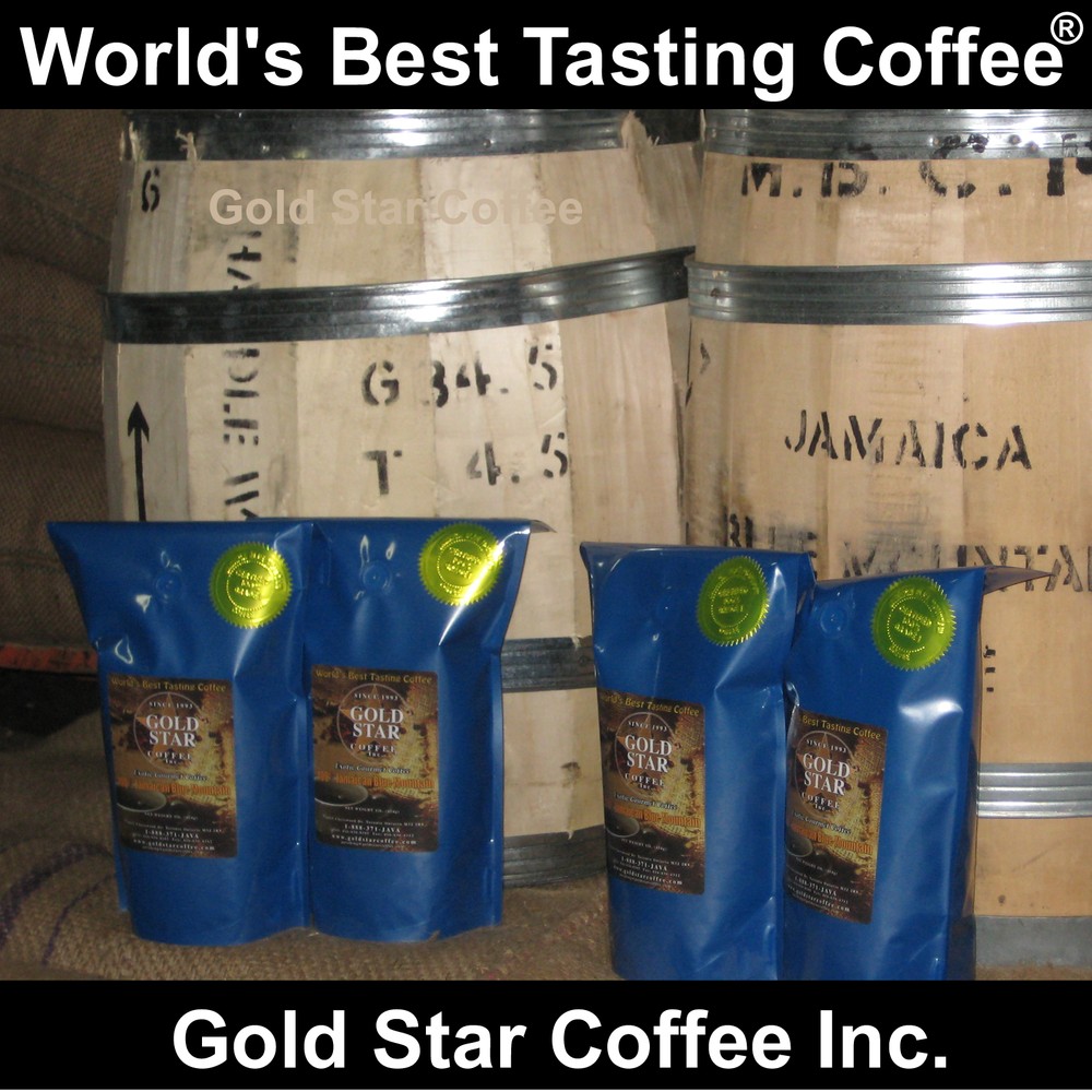 2 DARK ROAST + 2 CITY Roast = 4 lb Jamaica Jamaican Blue Mountain Coffee