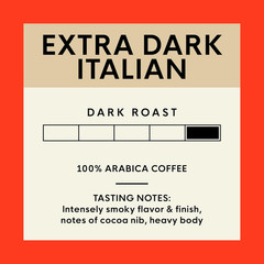 Coffee – Dark Roast Whole Bean Coffee – Extra Dark Italian (2 Lb Bag)