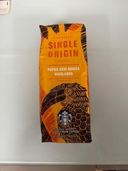 Starbucks Papua New Guinea Highland Whole Bean Coffee 16oz 2 Bags BBD 10/18 Bulk