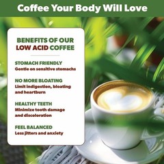 Java Planet Low Acid Organic Coffee, Black Magic, Medium 16 Ounce (Pack of 1)