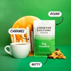 Counter Culture Whole Bean Coffee 2-Pack (Big Trouble – Medium Dark Roast & H…