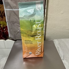 Grace Farms, Organic Whole Bean Coffee, River Roast Blend (Colombia, Ethiopia, I