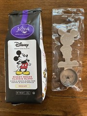 Joffrey’s Coffee GROUND Mickey Mouse Classic Blend Specialty Collection w/ scoop