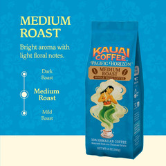 Kauai Coffee Koloa Estate Medium Roast Whole Bean Coffee, 10 Ounces