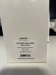 Dean & Deluca 100% Kona Coffee Hawaii Exclusive 7oz Whole Bean Ships to Japan