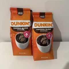 Dunkin’ Original Blend Medium Roast Whole Bean Coffee 12oz Pack of 2