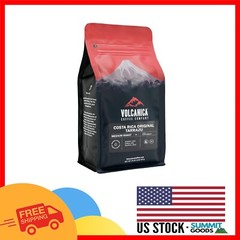 100% Pure Costa Rica Tarrazu Coffee, Rich Flavor with Chocolate Notes, 16oz