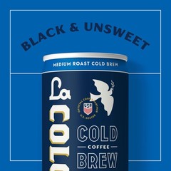 La Colombe Coffee, Cold Brew Black, Unsweetened, 11 fl 11 Fl Oz (Pack of 12)