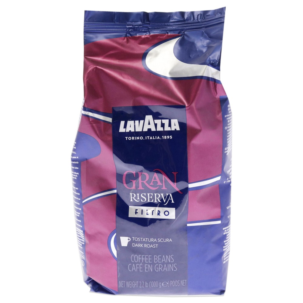Gran Riserva Filtro Dark Roast Coffee Bean by Lavazza for – 35.2 oz Coffee