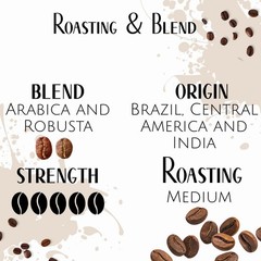 Kaffee Bar Italia Gran Gusto Espresso Coffee Beans, 1kg (2.2 lb) | Authentic …