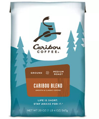 CARIBOU COFFEE CARIBOU BLEND GROUND COFFEE 20OZ