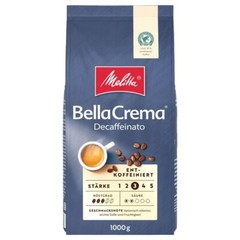 MELITTA Bella Crema Decaffeinato Coffee Beans 1000g / 1kg / 35.3oz