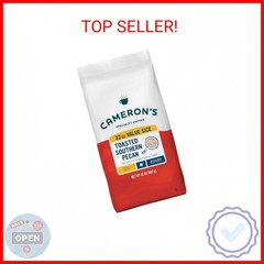Cameron’s Coffee Roasted Whole Bean Coffee, Flavored, Toasted Southern Pecan, 32