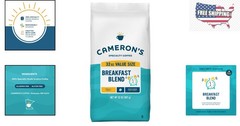 Rich 32 oz Breakfast Blend Whole Bean Coffee – USDA Organic & Gluten-Free