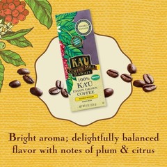 Ka’u Coffee Mill Washed Medium Roast Whole Bean Coffee – Bright Aroma – Plum …