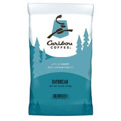 Caribou Coffee 2.5 oz. Daybreak Morning Blend Coffee Packet – 18/Pieces
