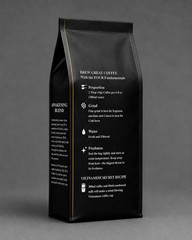 100% Vietnamese Coffee Specialty – Whole Bean Coffee – 1 Pound FRESH Roasted