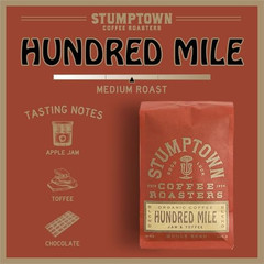 Stumptown Coffee Roasters, Medium Roast Organic Whole Bean Coffee, 100% Arabica