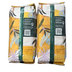 2 Pack Starbucks Veranda Blend Blonde Roast Whole Bean Coffee 1LB Exp (10/2026)