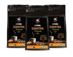 Hand-roasted coffee – SUMATRA ORGANIC COFFEE WHOLE BEANS – Coffee with 3 Pack