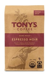, Espresso Noir (12oz), Medium-Dark Roast Whole Bean Coffee, Organic and Fair…
