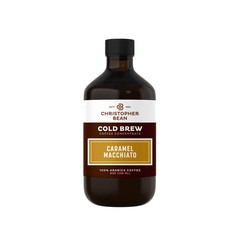 Christopher Bean Caramel Macchiato Cold Brew Coffee Bottle – Smooth Taste Coffee