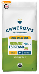 Cameron’s Coffee Roasted Whole Bean Coffee, 28 Ounce (Pack of 1), Brown